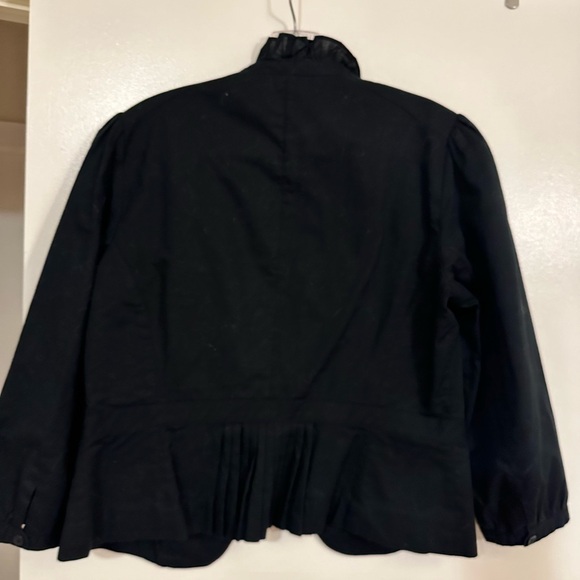 Loft Blazer - Black Ruffle - Picture 4 of 9